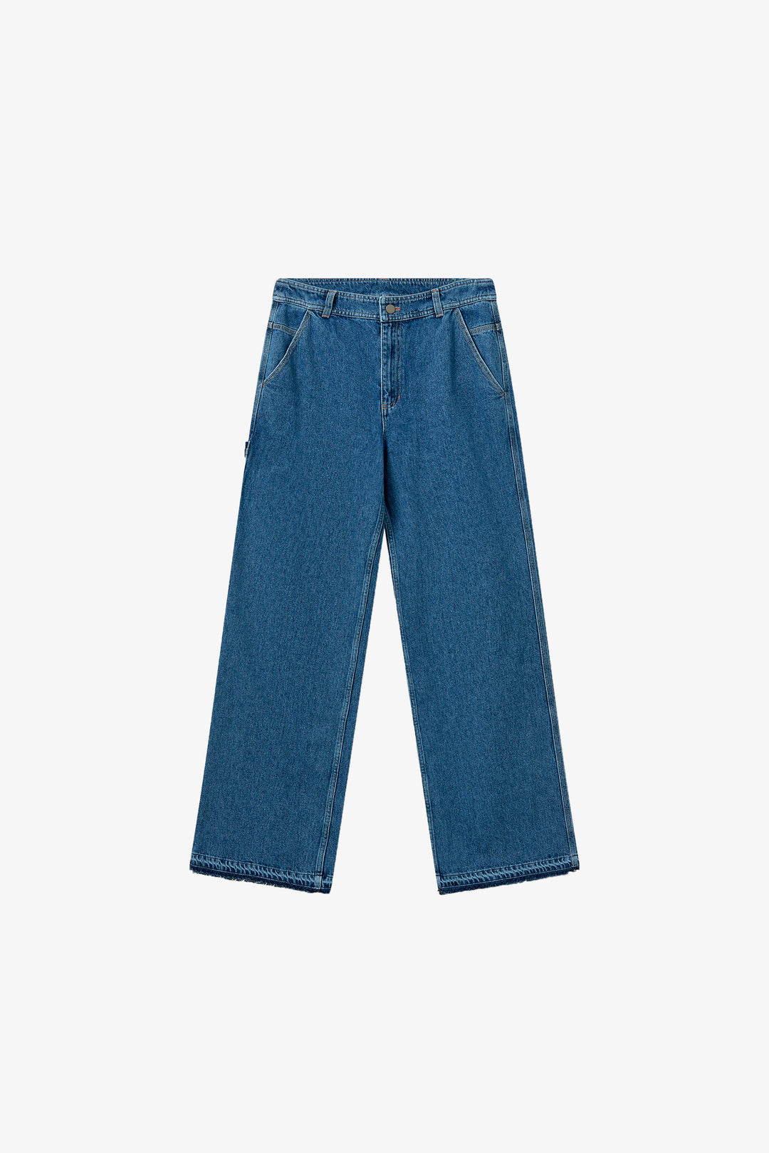 Aljinz Jeans - Vintage Blue Denim