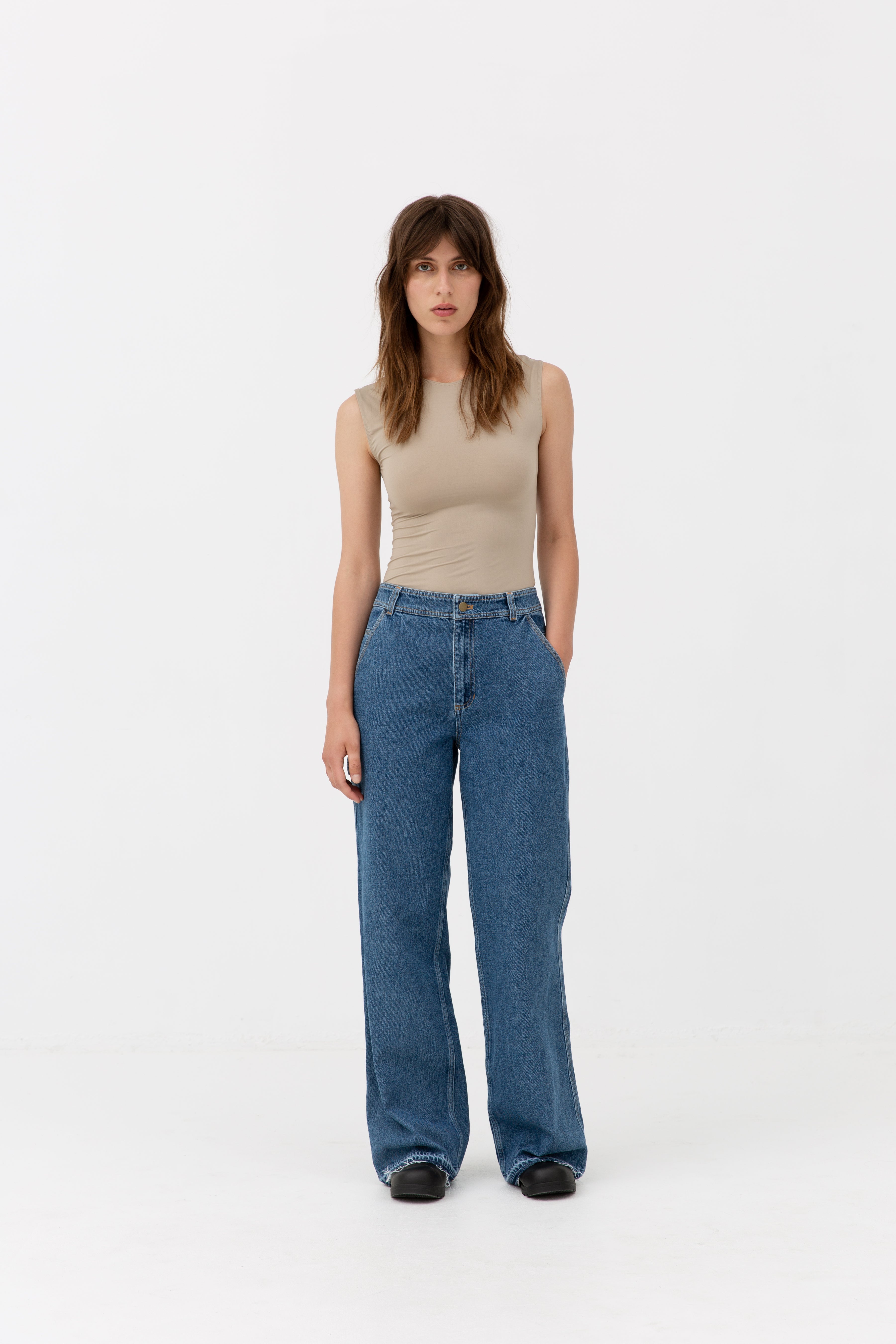 H2OFagerholt Aljinz Jeans Pants 2526 Vintage Blue Denim
