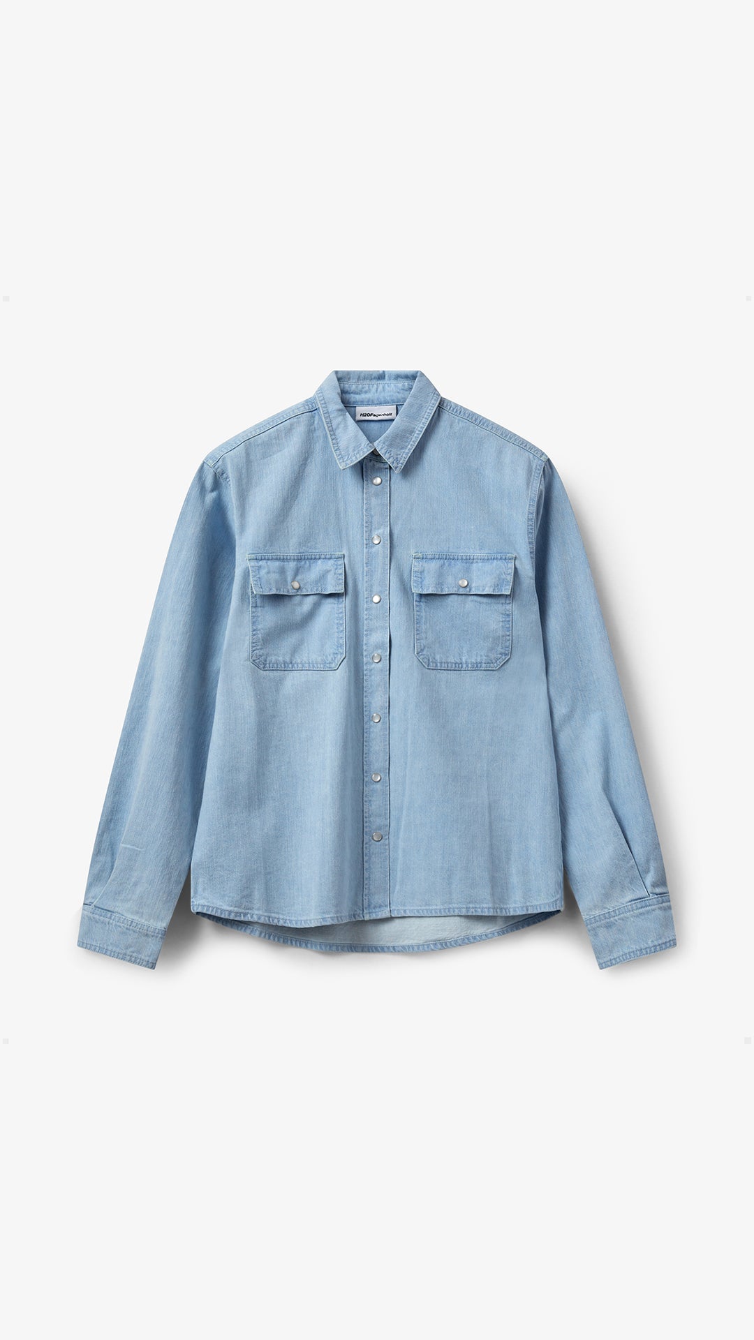 H2OFagerholt Cowgirl Shirt Shirts 2661 Light Blue Denim