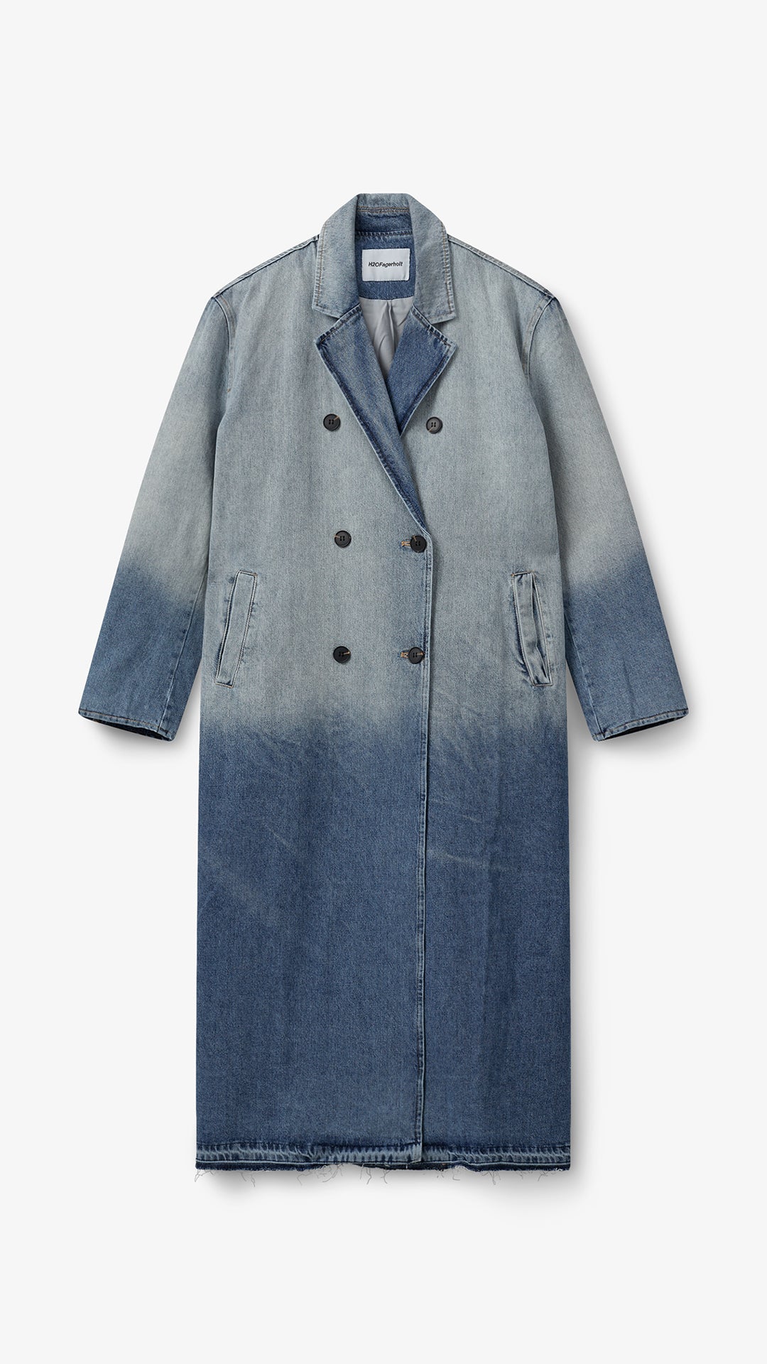 H2OFagerholt Dip Dye Blazer Jackets 2514 Dip Dyed Denim