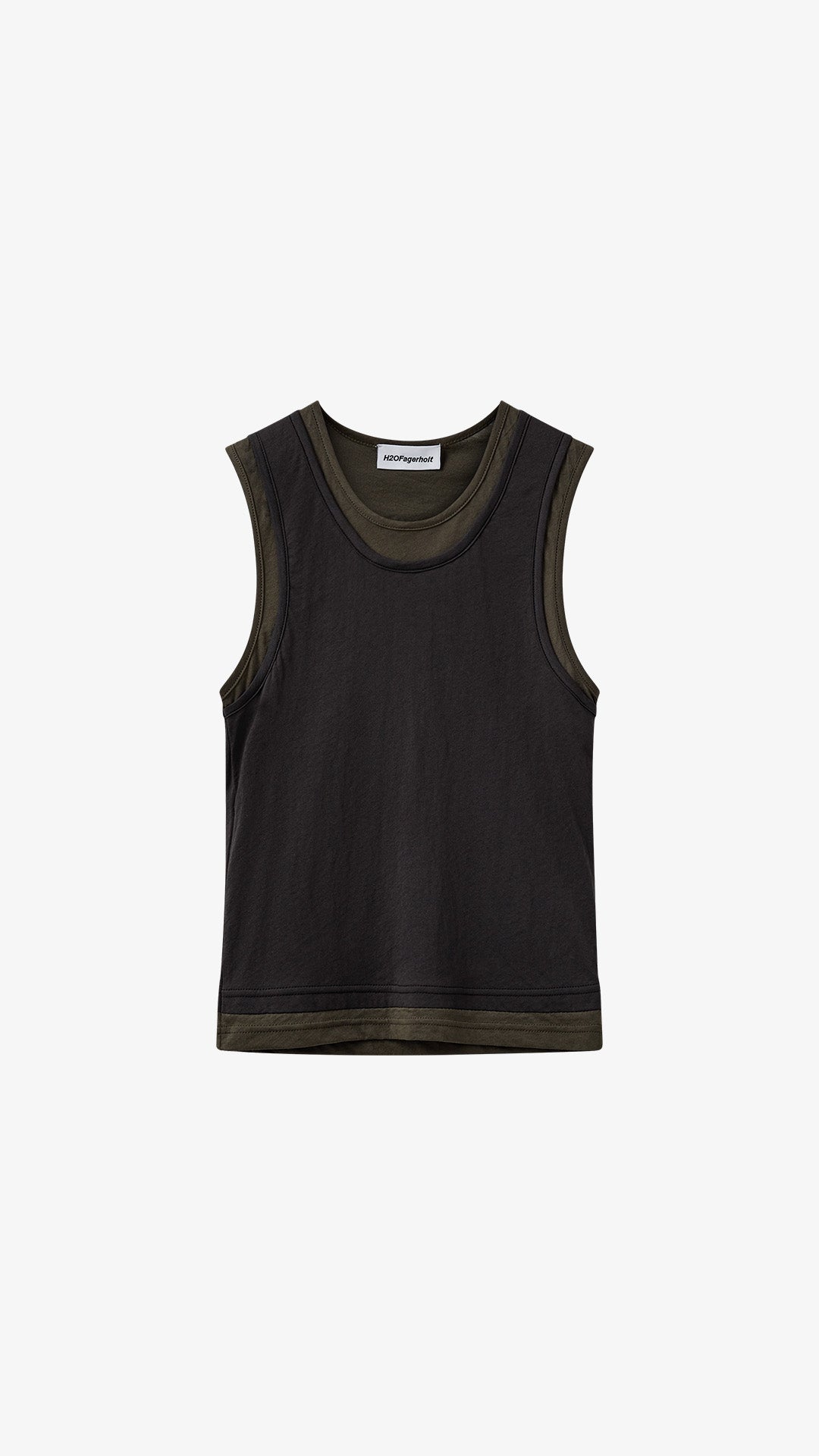 Double Shot Top - Black