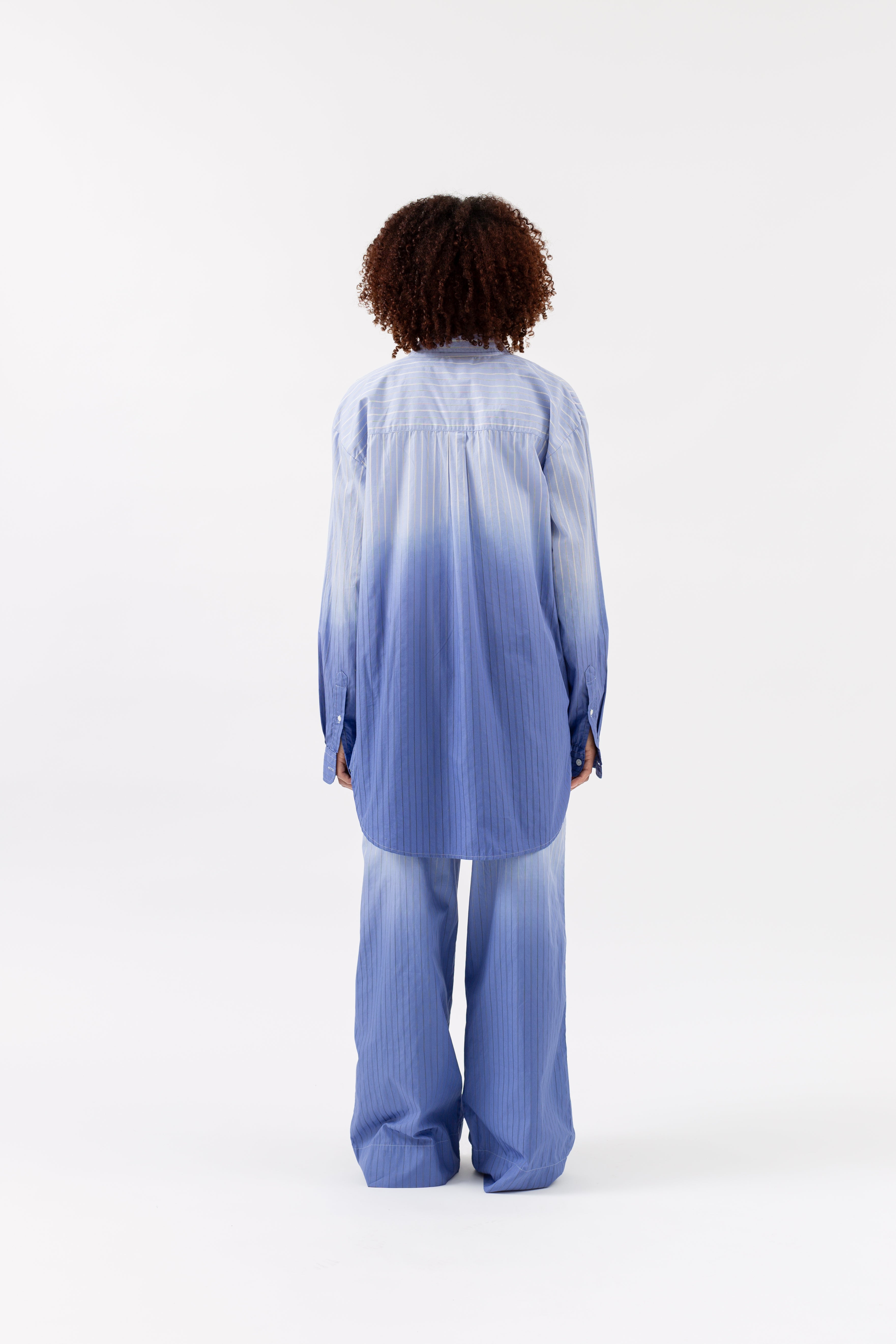 Holiday Dip Dye Shirt - Light Blue Dip Dye