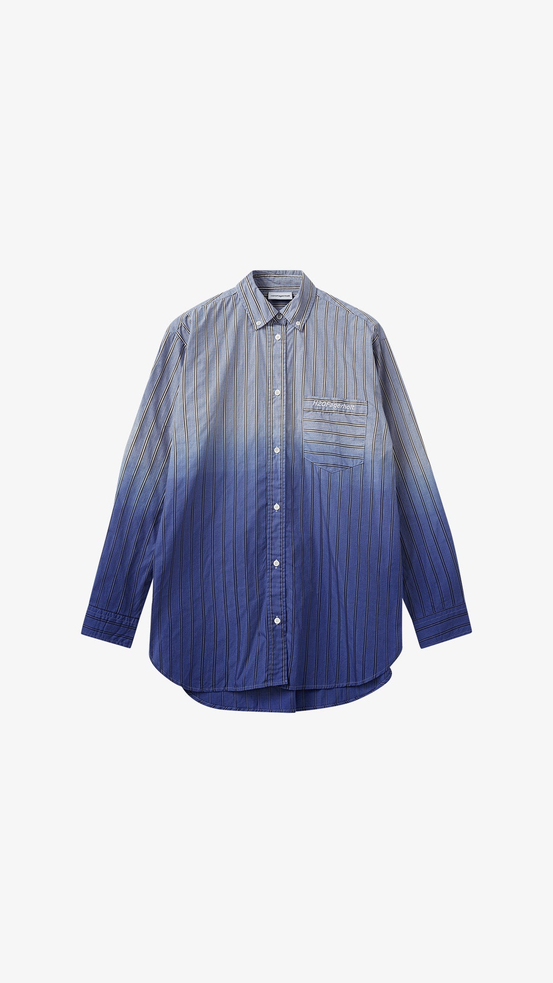 H2OFagerholt Holiday Dip Dye Shirt Shirts 2665 Dark Blue Dip Dye