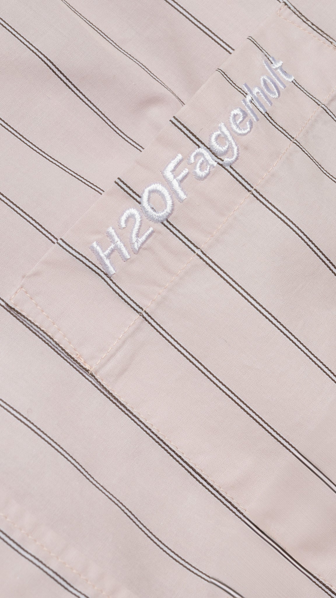 H2OFagerholt Holiday Shirt Shirts 2020 Dusty Rose Stripe