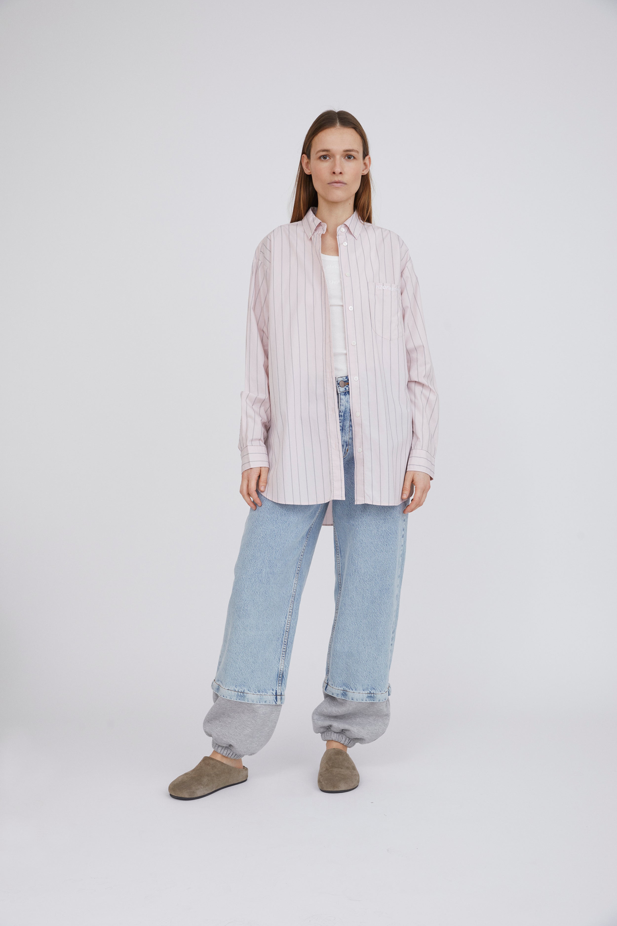 H2OFagerholt Holiday Shirt Shirts 2020 Dusty Rose Stripe