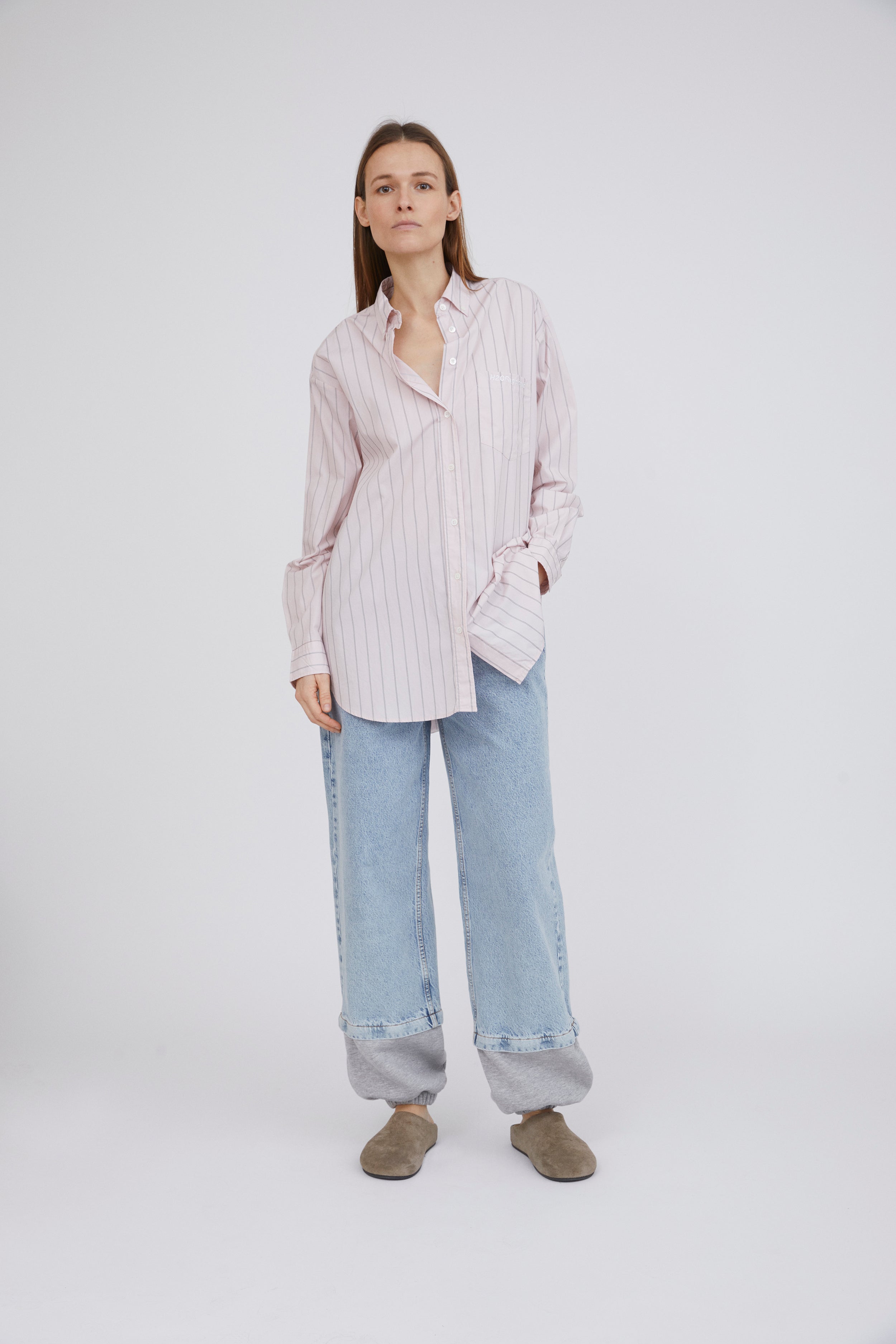 H2OFagerholt Holiday Shirt Shirts 2020 Dusty Rose Stripe