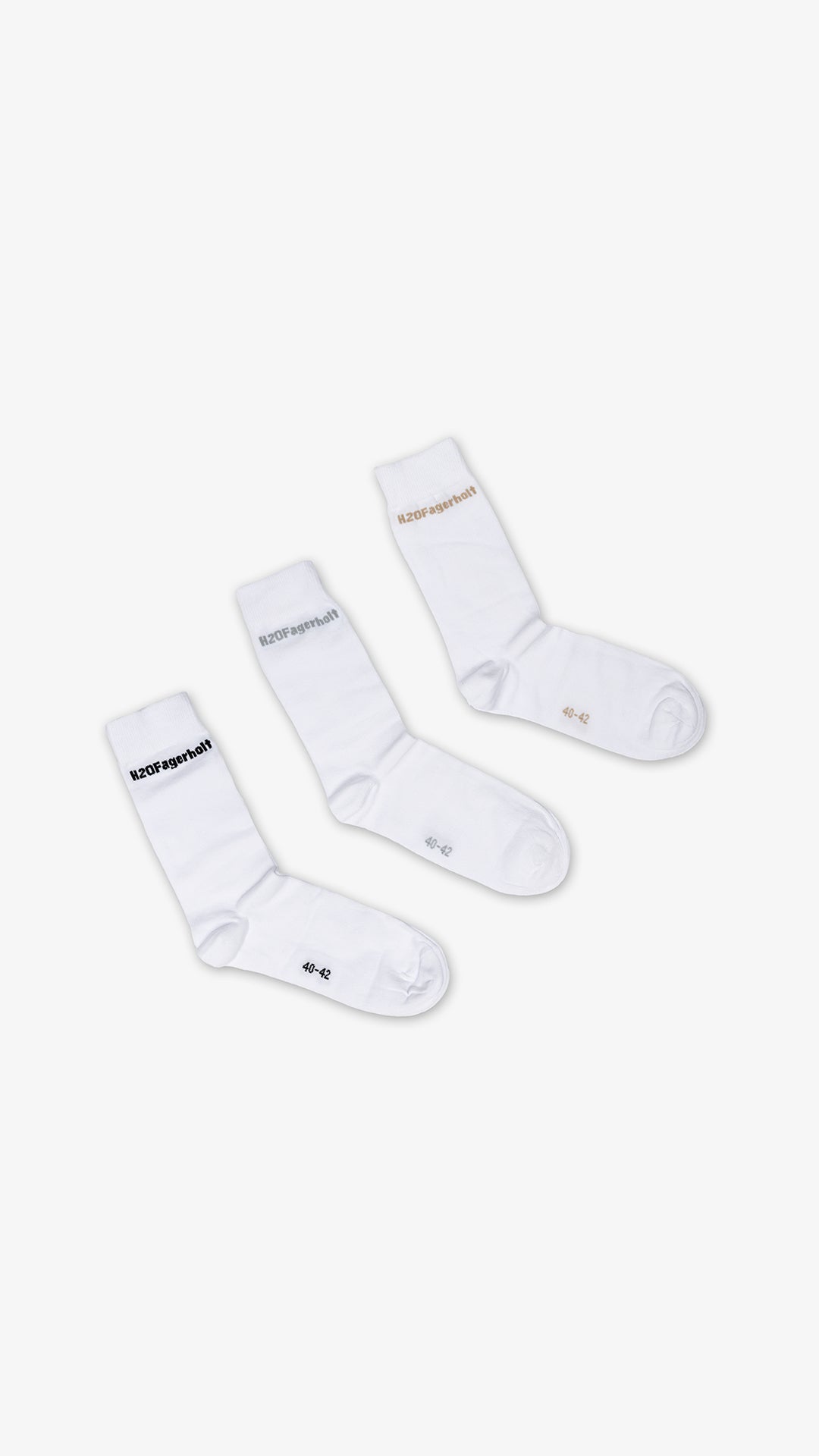 H2OFagerholt Jet Socks Socks 1000 White