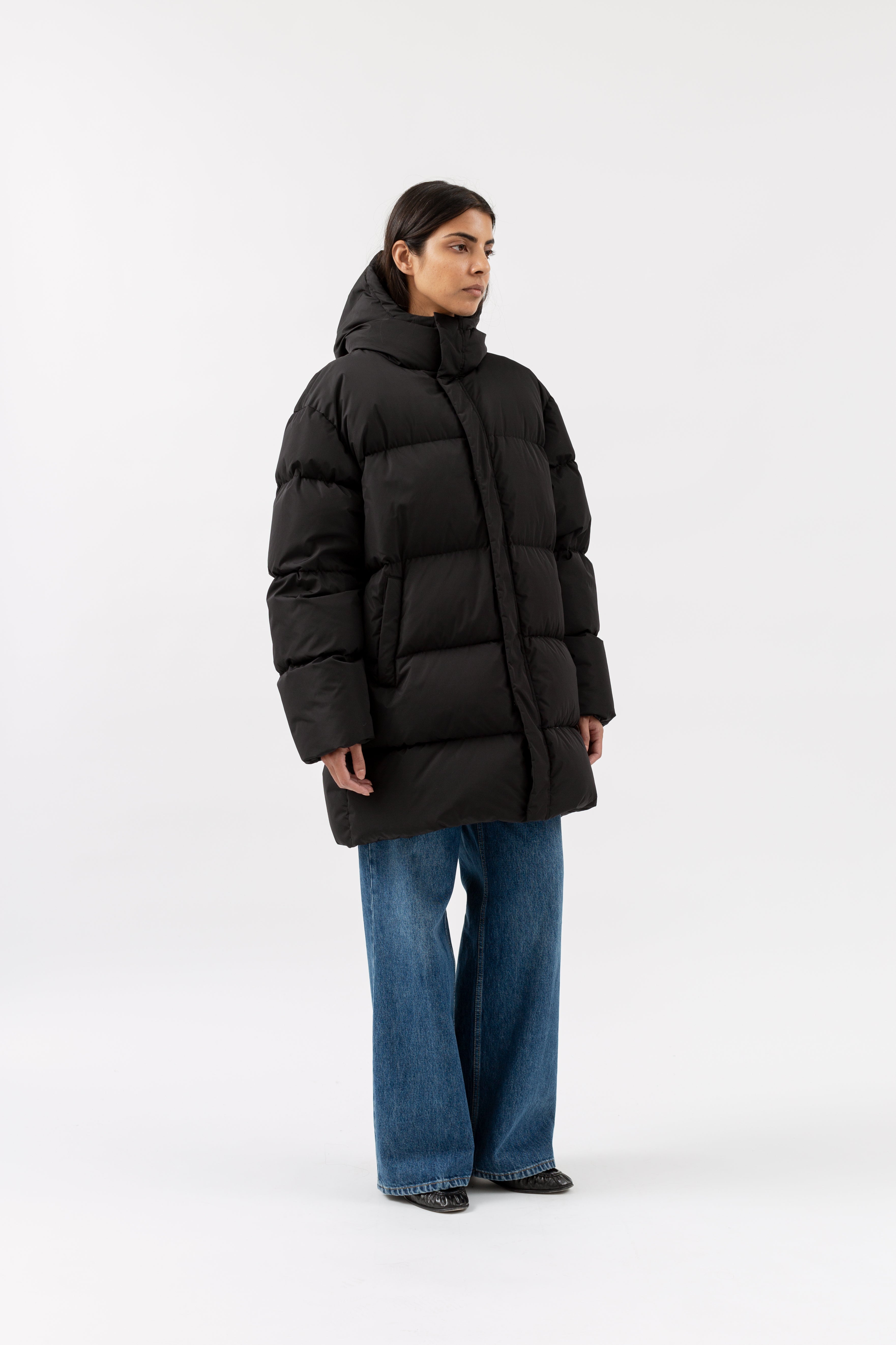 H2OFagerholt Snow Down Jacket Jackets 3500 Black