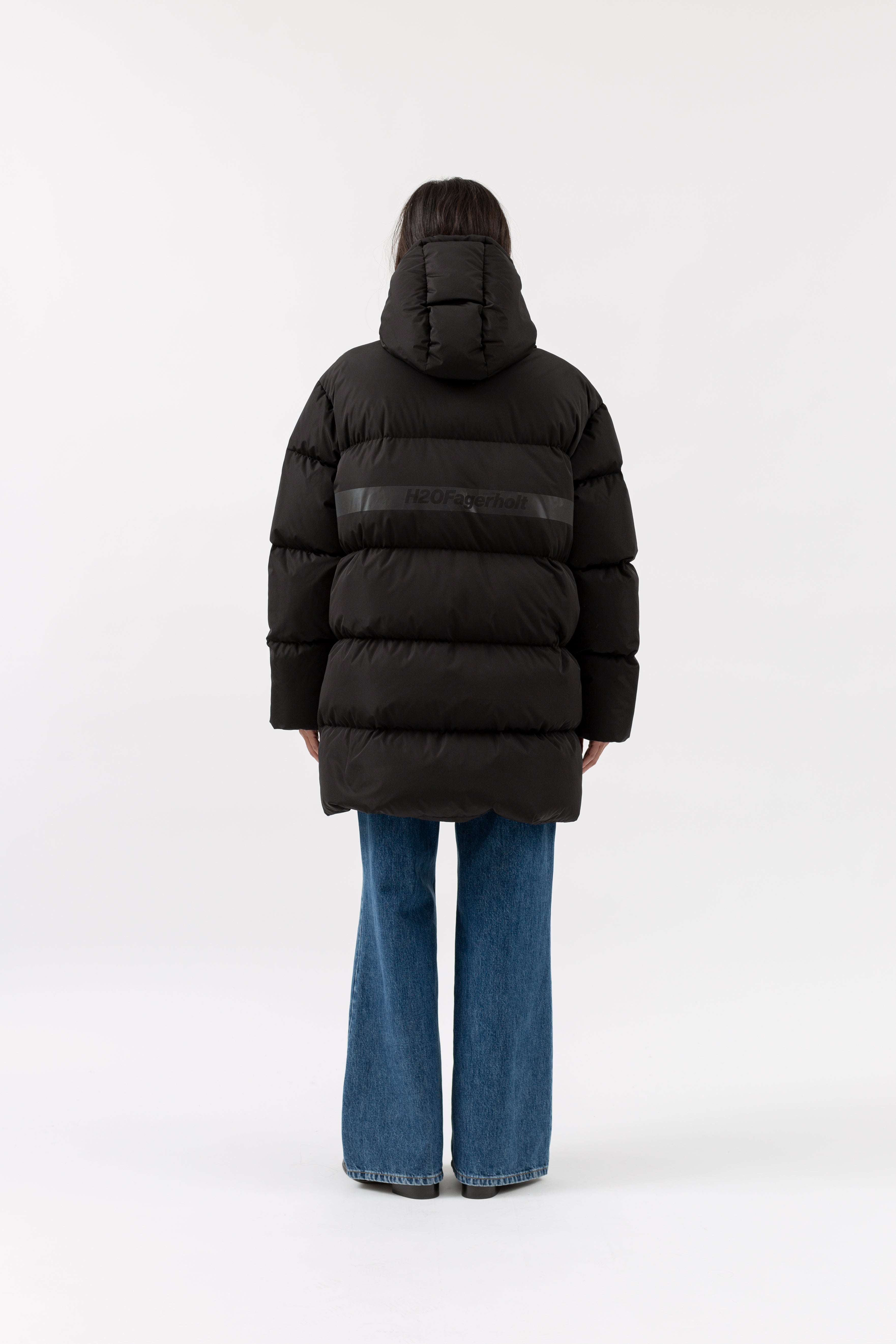 H2OFagerholt Snow Down Jacket Jackets 3500 Black