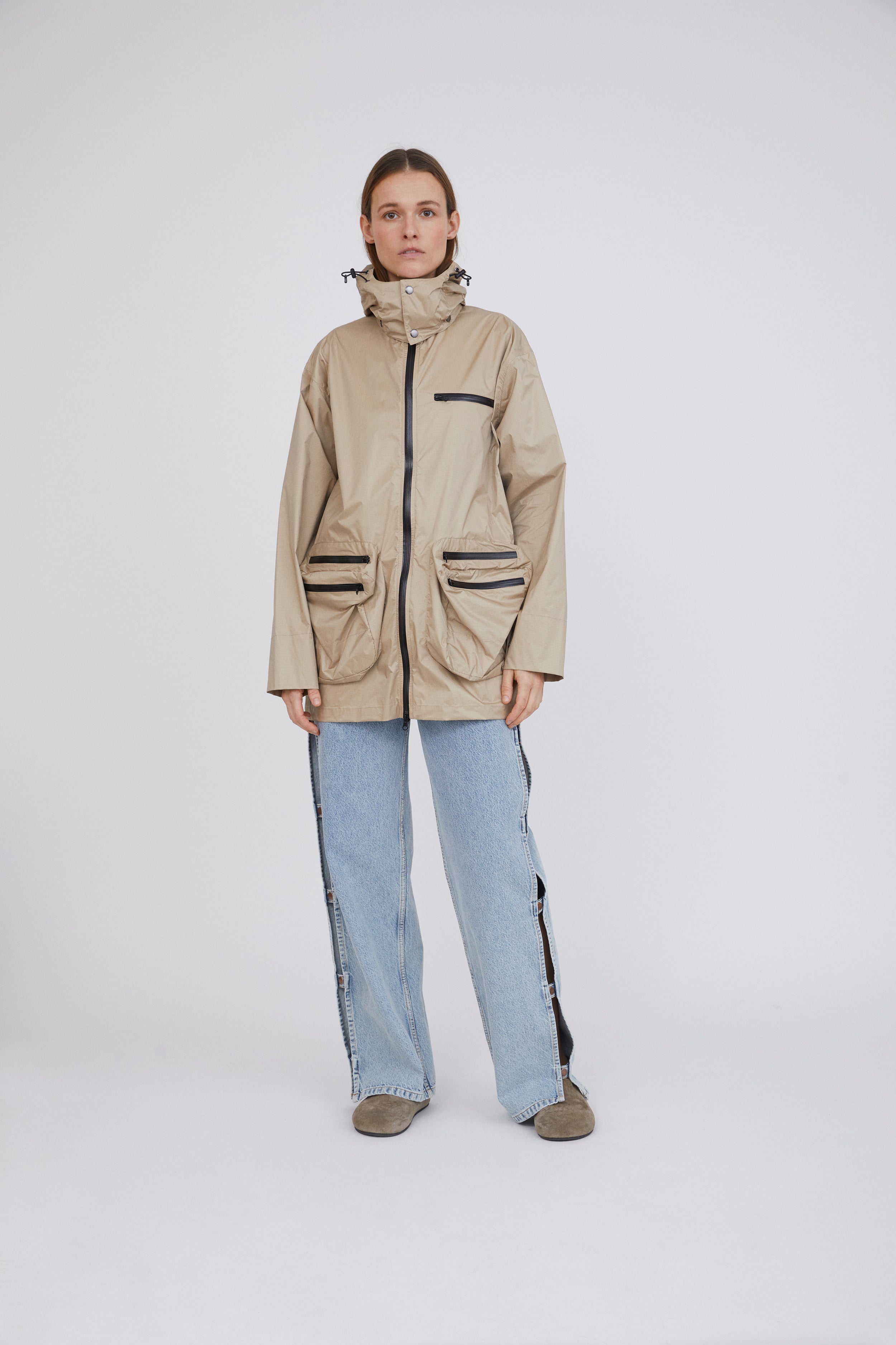 H2OFagerholt Tech3 Rain Coat Rain Wear 3570 Sand