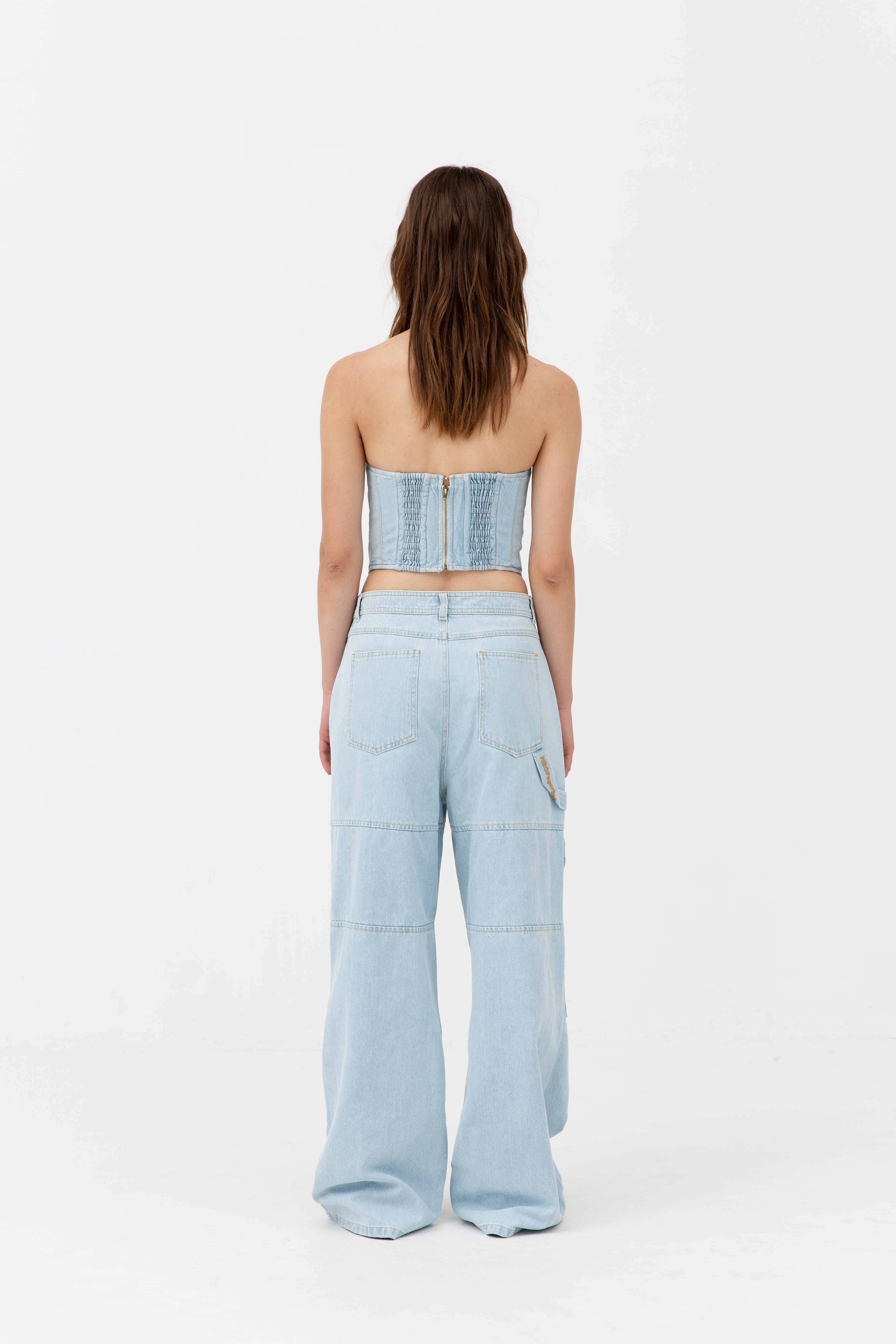 H2OFagerholt Aljinz Corsage T-Shirt 2661 Light Blue Denim