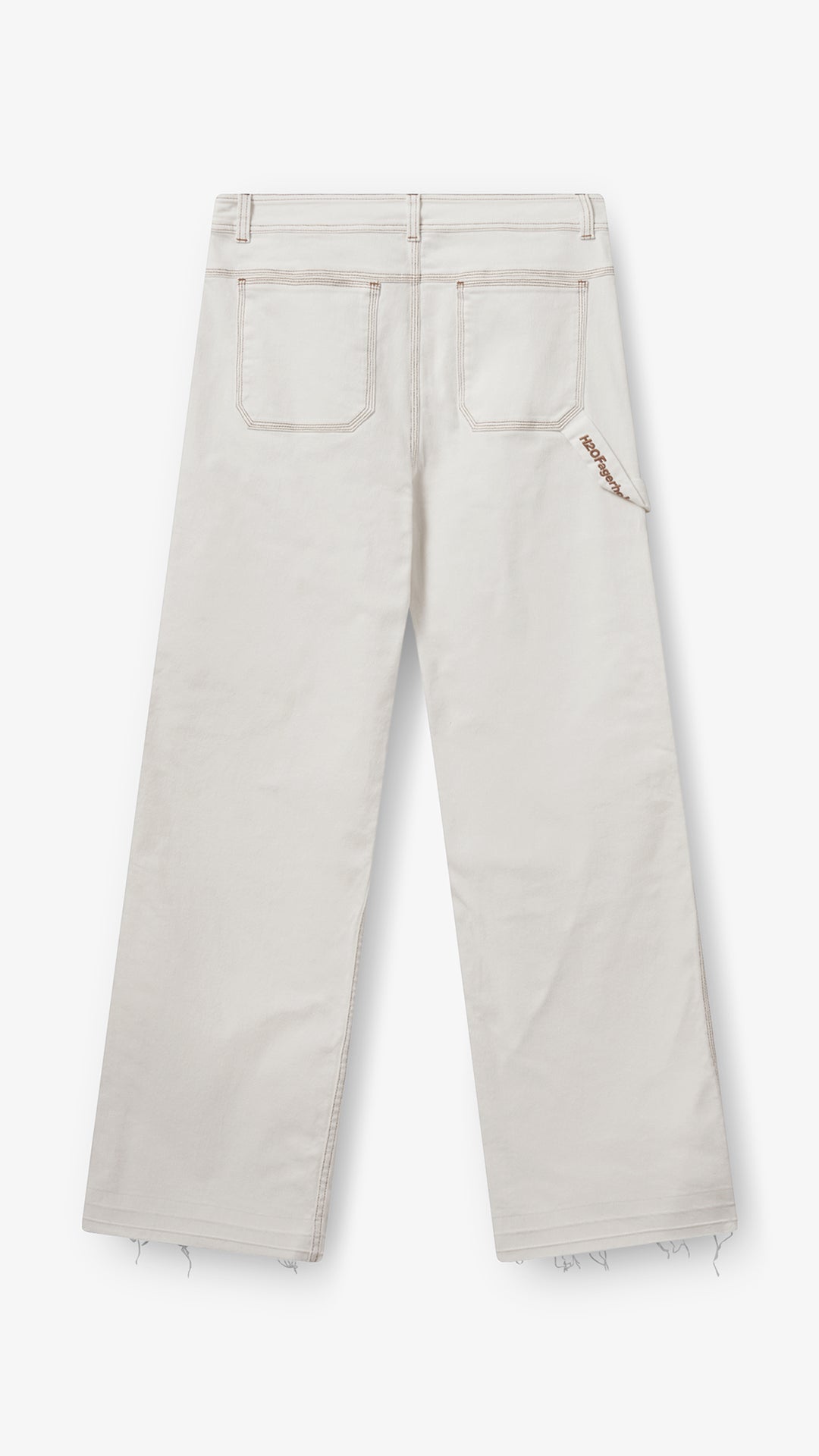 H2OFagerholt Aljinz Jeans Pants 1003 Cream White