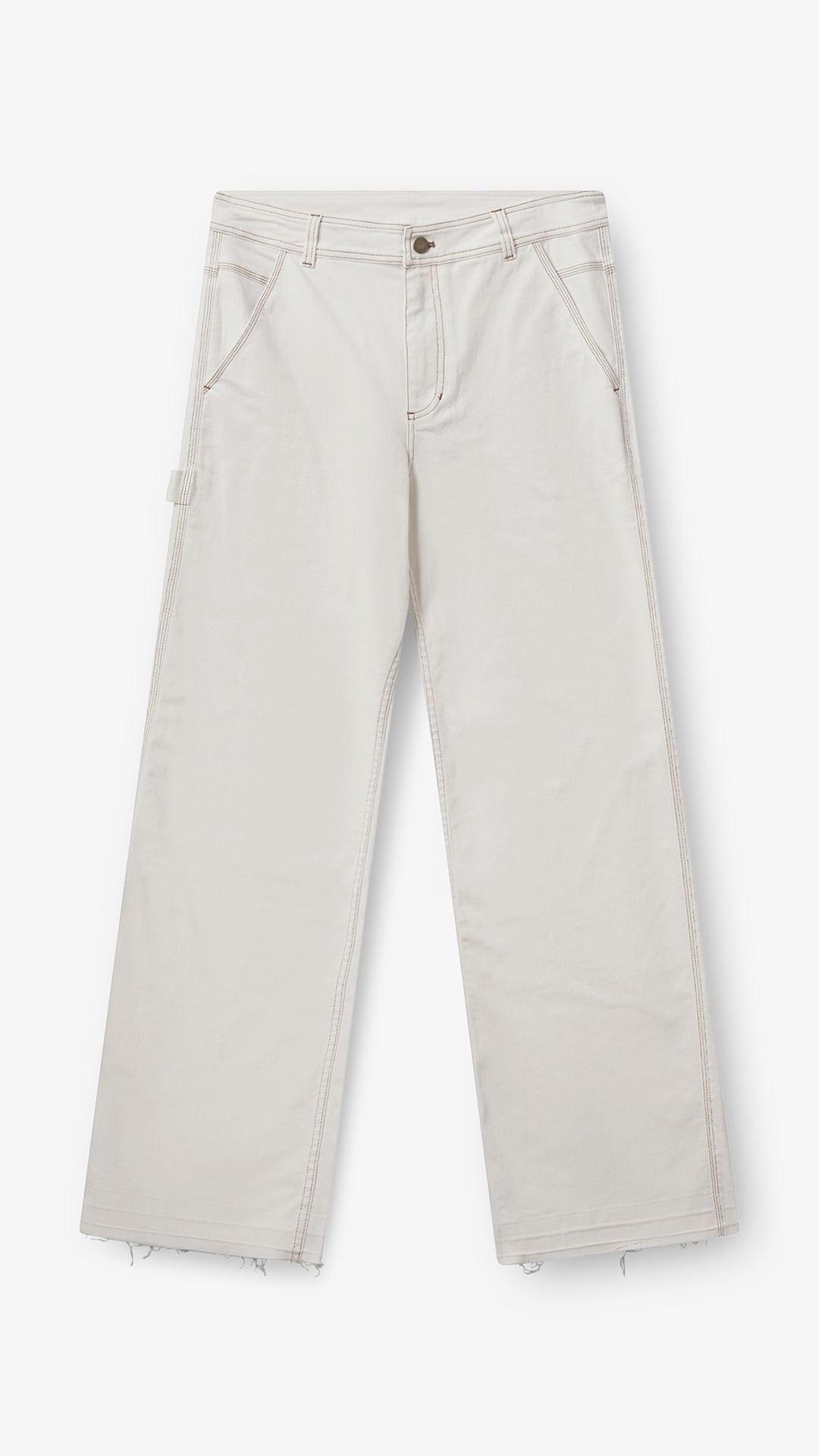 H2OFagerholt Aljinz Jeans Pants 1003 Cream White
