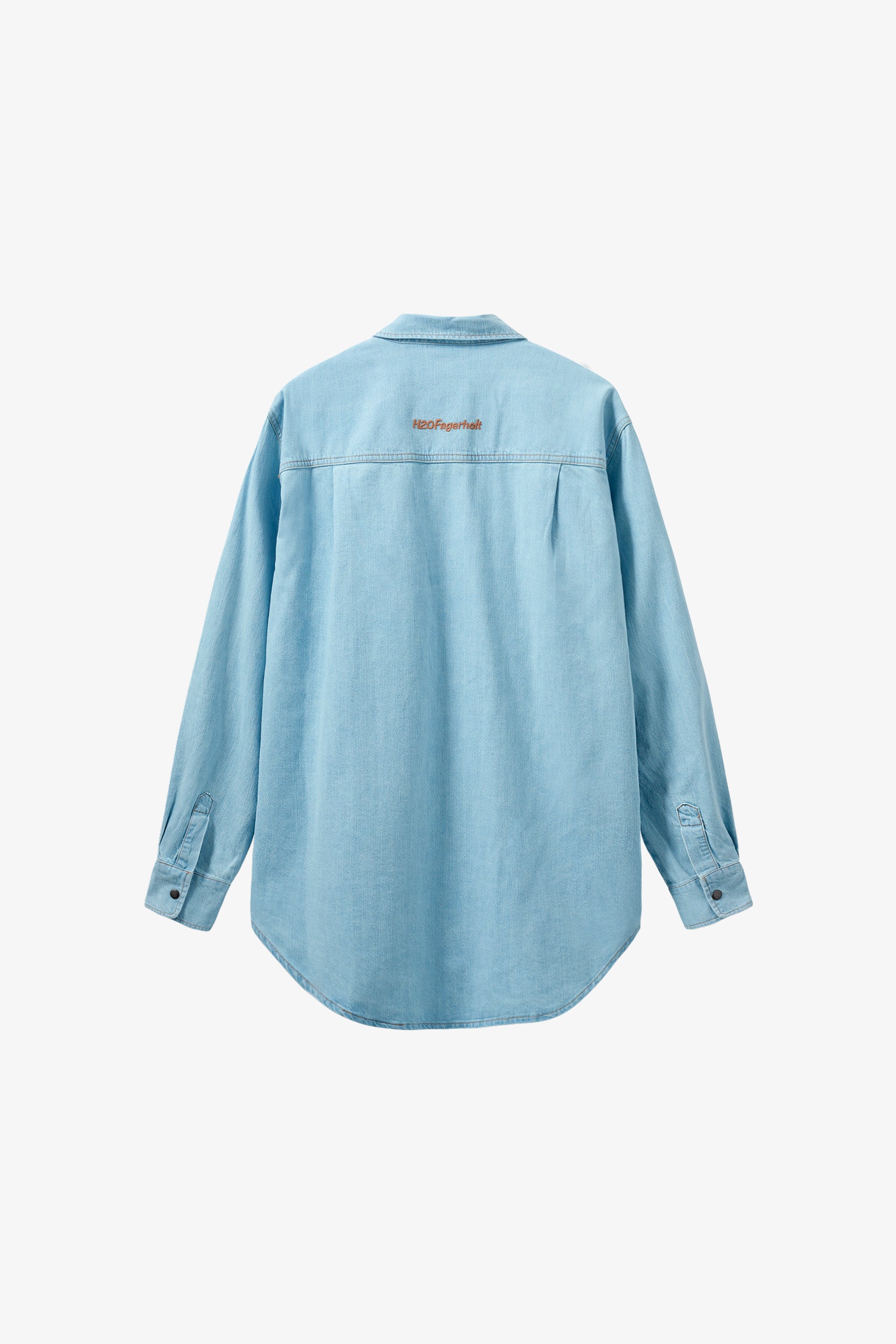 Aljinz Shirt - Light Blue Denim