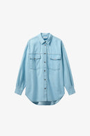 H2OFagerholt Aljinz Shirt Shirts 2661 Light Blue Denim