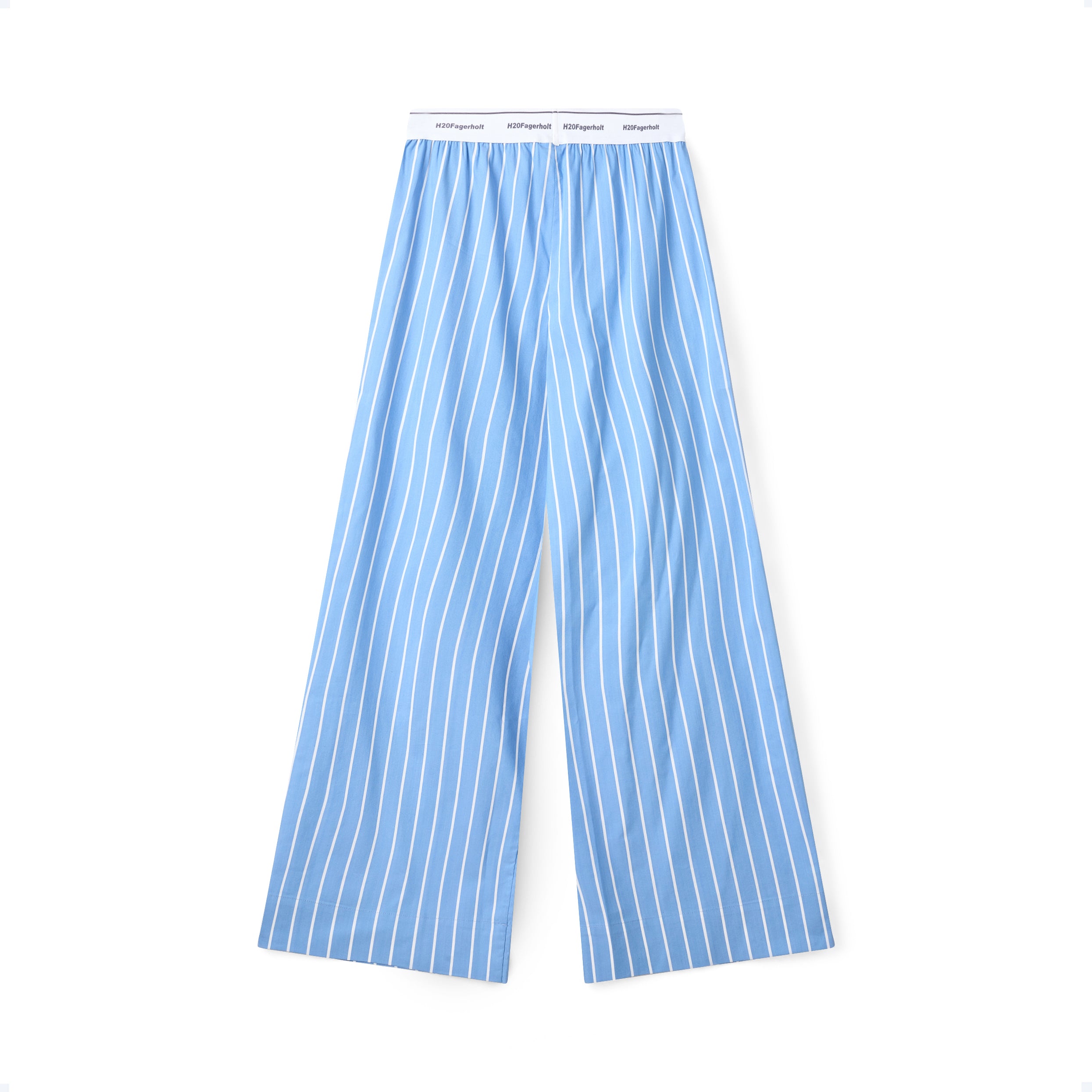 Box Pants - Blue Stripe