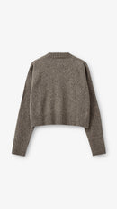 H2OFagerholt Brownie Sweater Knit 3605 Grey/Brown Melange