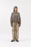 H2OFagerholt Brownie Sweater Knit 3605 Grey/Brown Melange