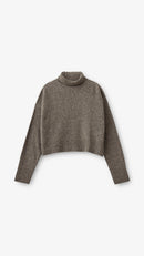 H2OFagerholt Brownie Turtleneck Knit 3605 Grey/Brown Melange