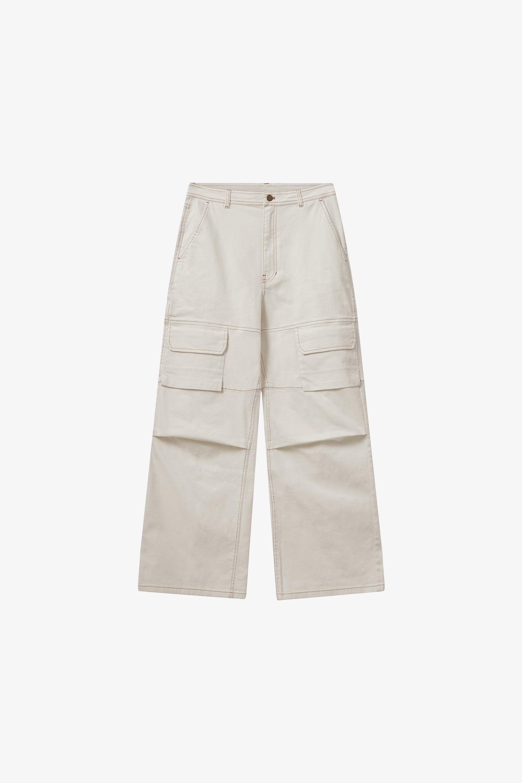 H2OFagerholt Classic Box Jeans Pants 1003 Cream White