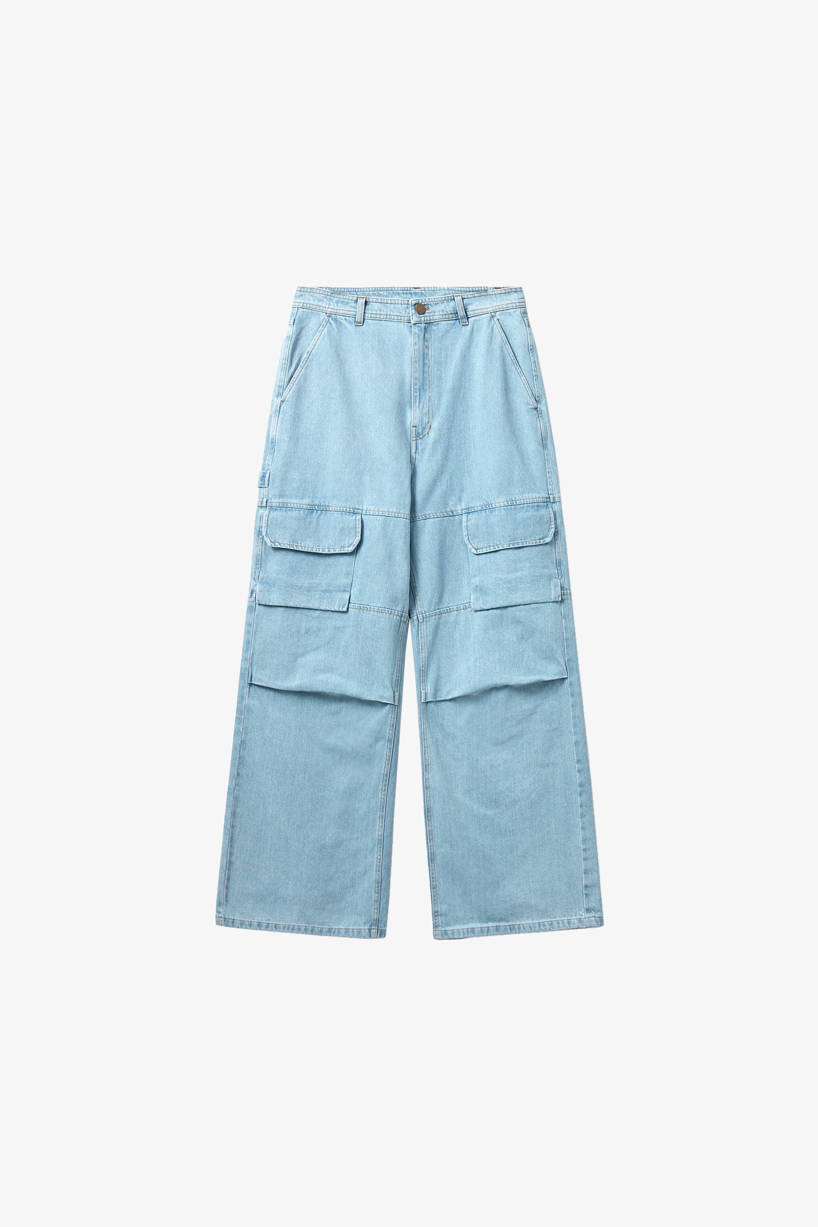 Classic Box Jeans - Light Blue Denim