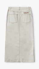 H2OFagerholt Classic Jeans Skirt Skirt 1003 Cream White
