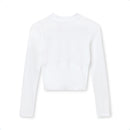 H2OFagerholt Cropped Tee T-Shirt L/S 1000 White