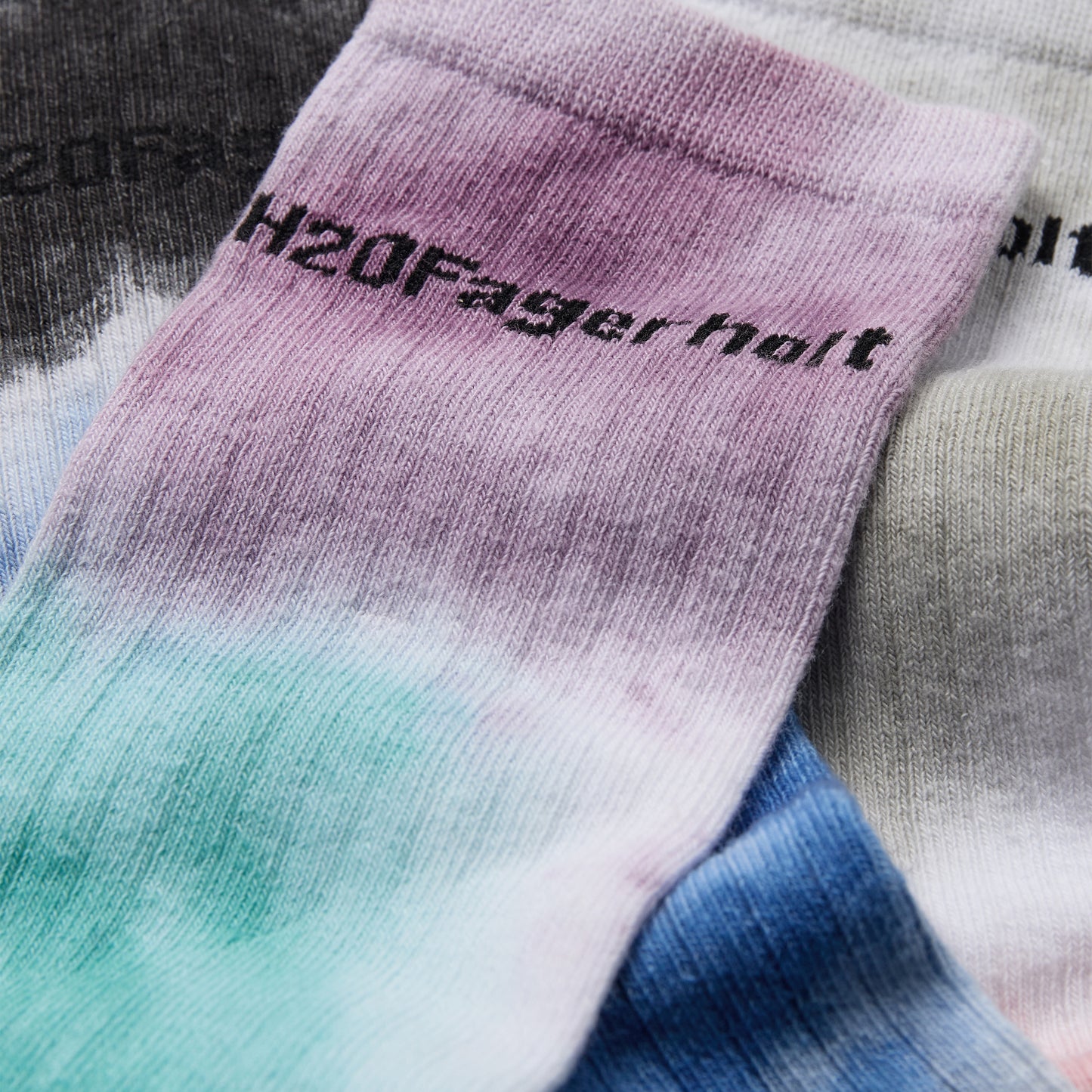 H2OFagerholt Dip Dye Sock Socks 7891 Black/White/Creamy Grey