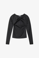 H2OFagerholt Elegant Top T-Shirt L/S 3500 Black