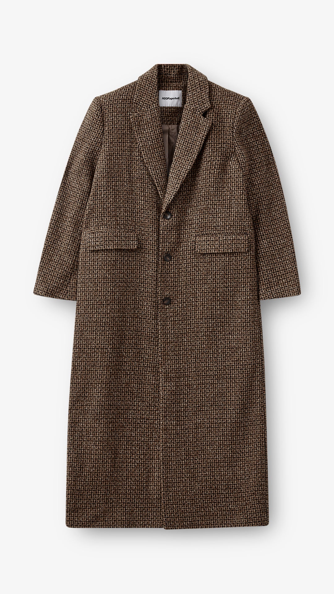 Fabulous Coat - Checked Brown