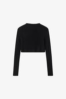 H2OFagerholt Georgie Cropped Knit 3500 Black