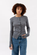 H2OFagerholt Good Blouse Knit 1010 Grey Melange