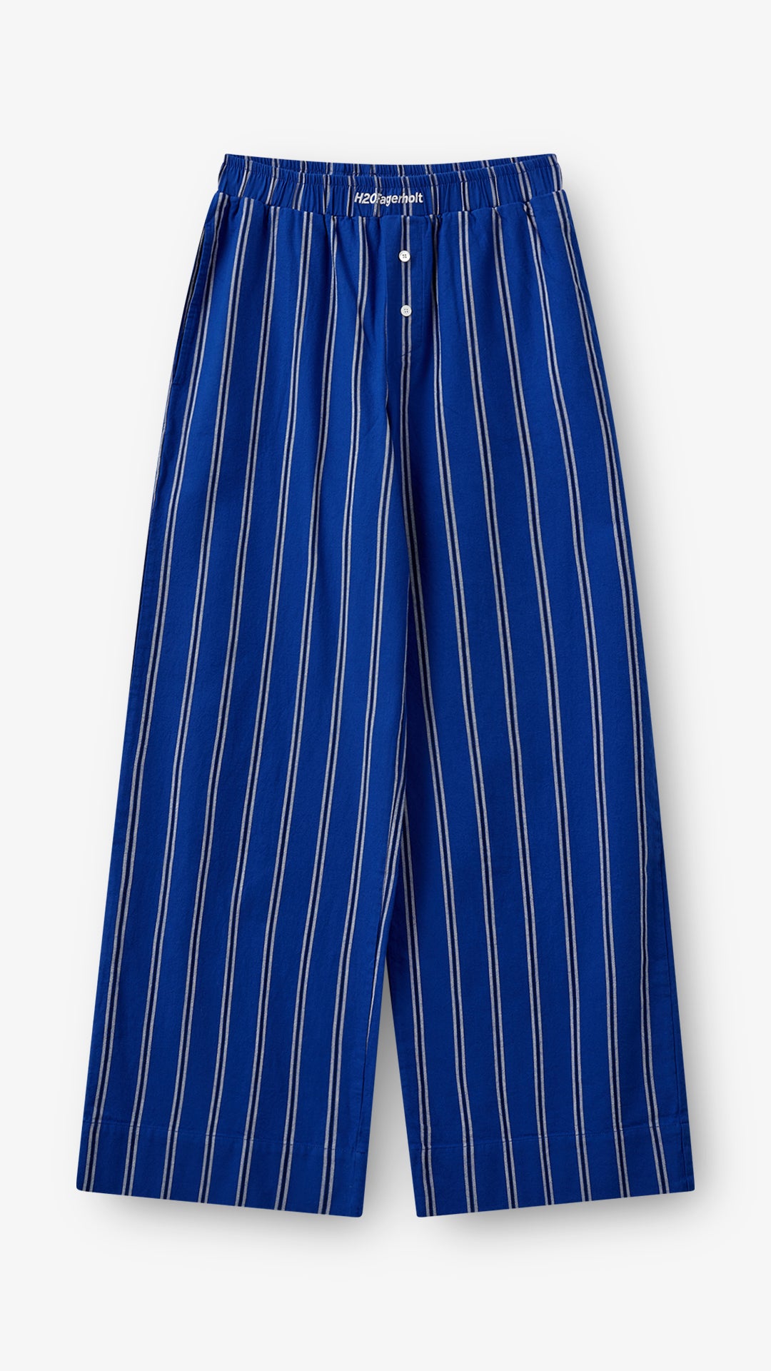 Holiday Pants - Black/Blue Stripe