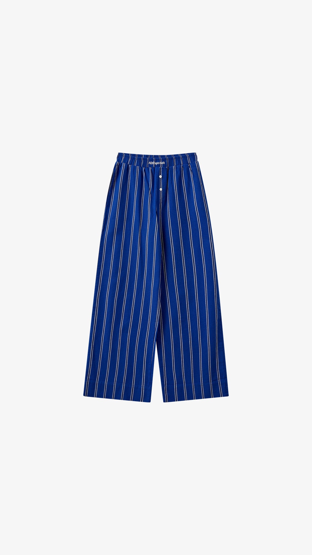 Holiday Pants - Black/Blue Stripe