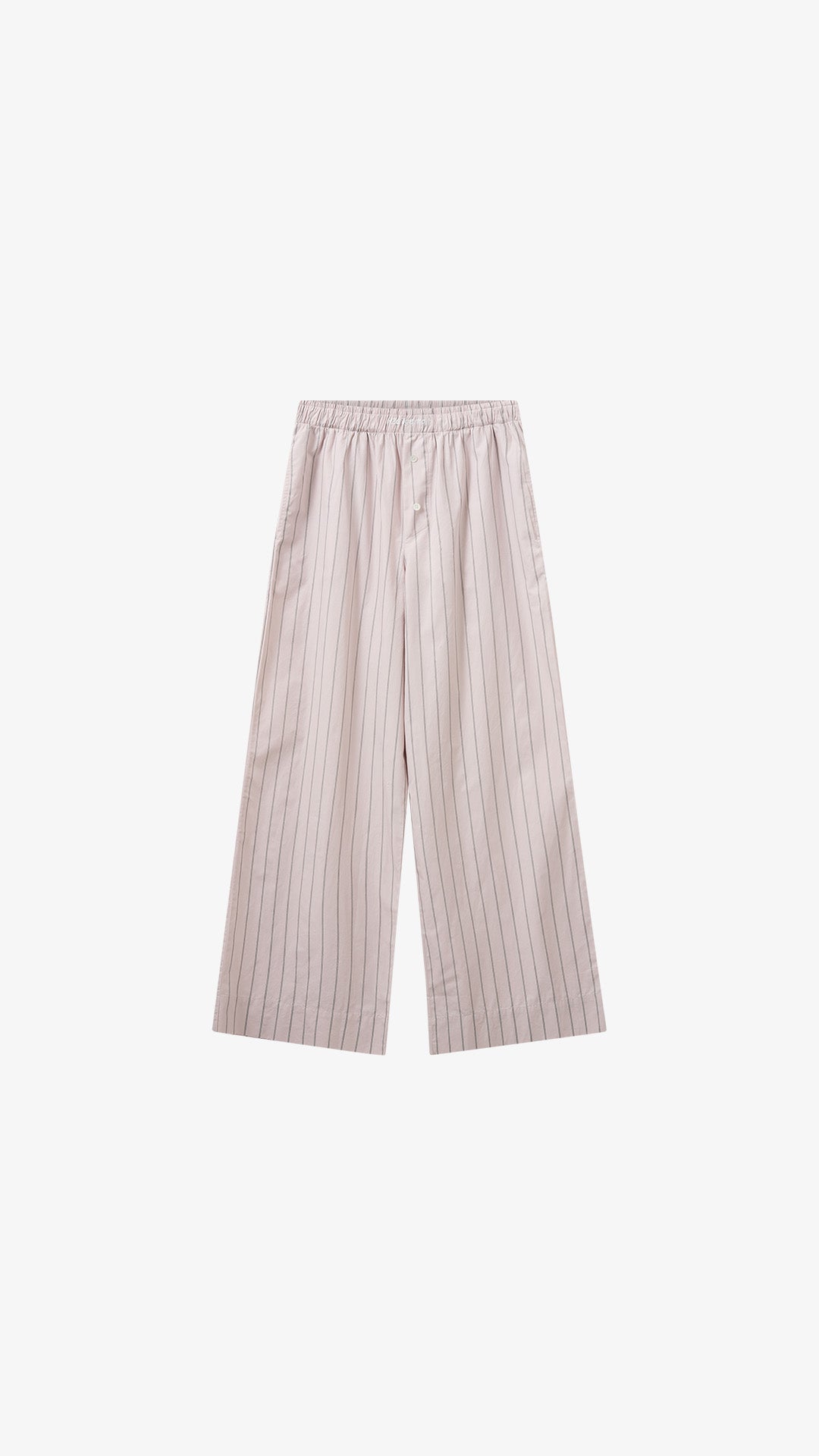 Holiday Pants - Dusty Rose Stripe