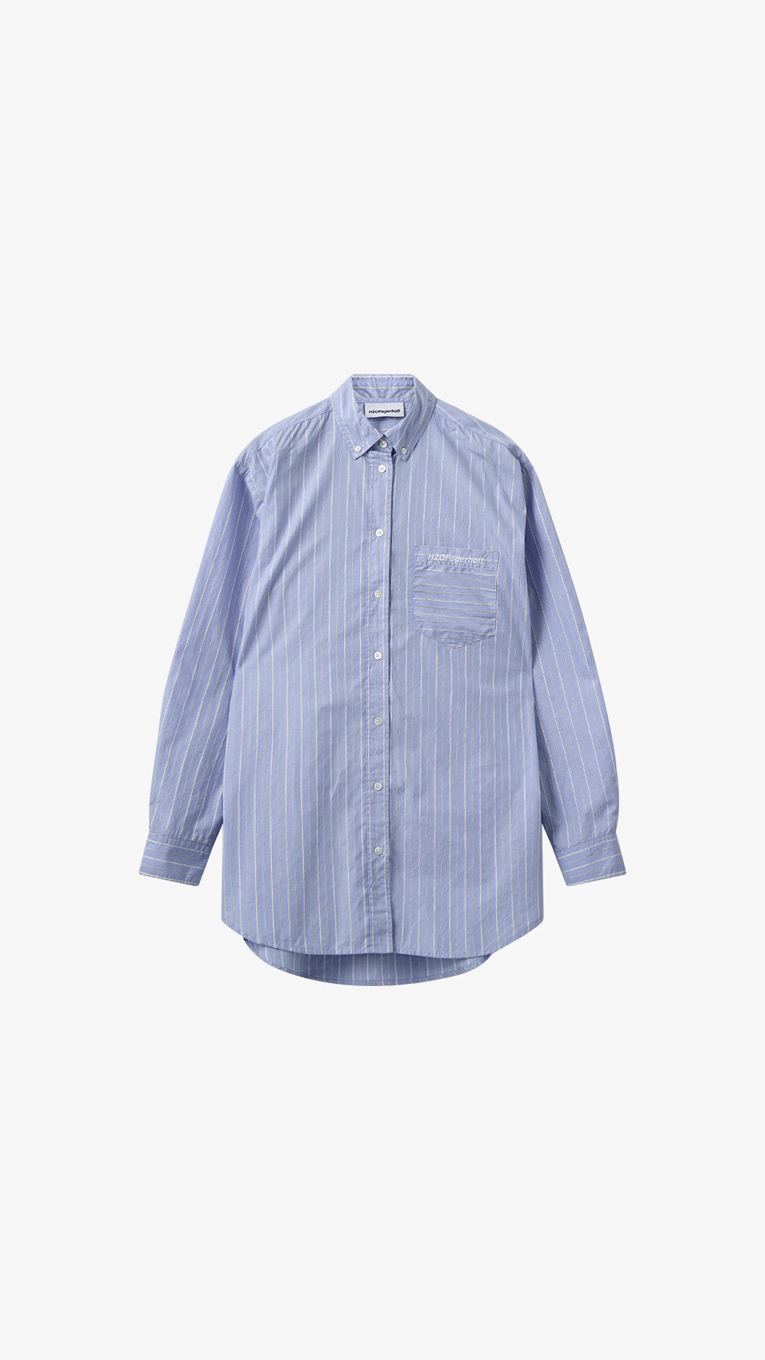 Holiday Shirt - Light Blue Stripe