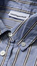 H2OFagerholt Holiday Shirt Shirts 2663 Dark Blue Stripe