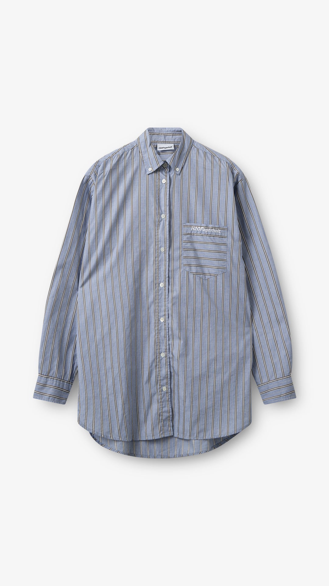 H2OFagerholt Holiday Shirt Shirts 2663 Dark Blue Stripe