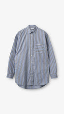 H2OFagerholt Holiday Shirt Shirts 2663 Dark Blue Stripe