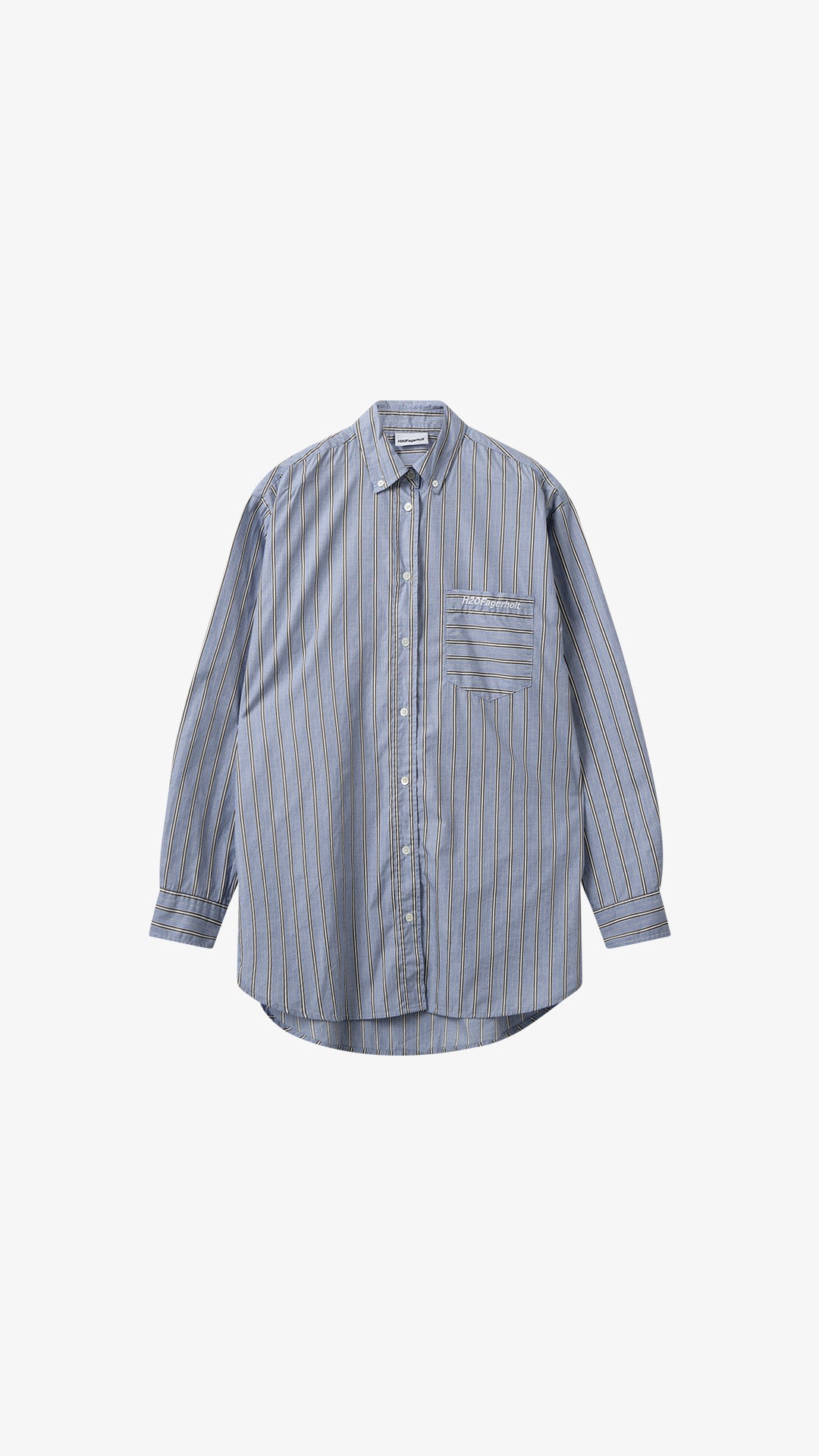 Holiday Shirt - Dark Blue Stripe