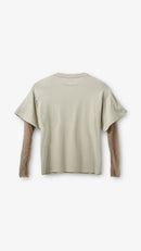 H2OFagerholt Le T-shirt T-Shirt L/S 1055 Grey Putty