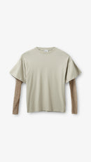 H2OFagerholt Le T-shirt T-Shirt L/S 1055 Grey Putty