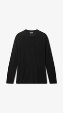 H2OFagerholt Nutto Crewneck Top Knit 3501 Deep Black