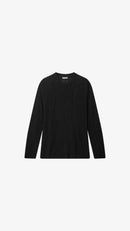 H2OFagerholt Nutto Crewneck Top Knit 3501 Deep Black