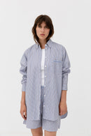 H2OFagerholt PJ Shirt Shirts 2513 Blue Stripe