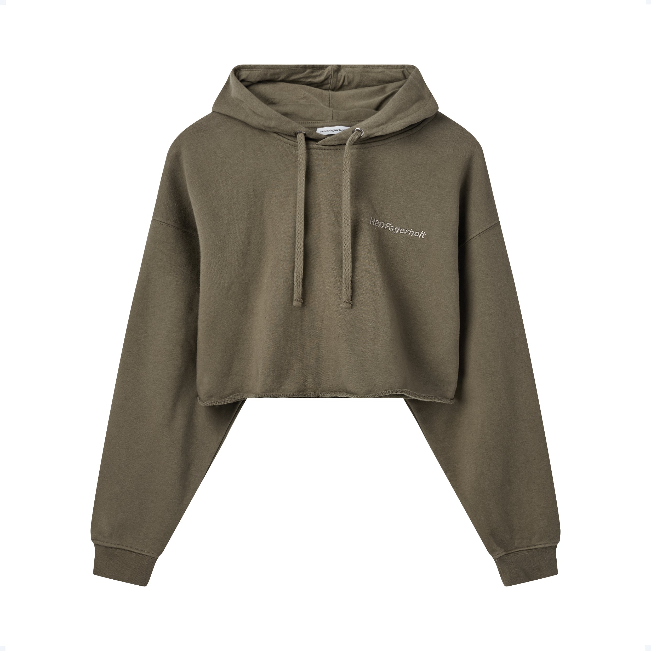 Pro Cropped Sweat Hoodie - Earth