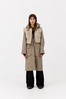 H2OFagerholt Rain Coat Rain Wear 1047 Creamy Grey