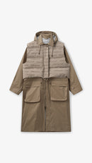 H2OFagerholt Rain Coat Rain Wear 1047 Creamy Grey