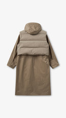 H2OFagerholt Rain Coat Rain Wear 1047 Creamy Grey