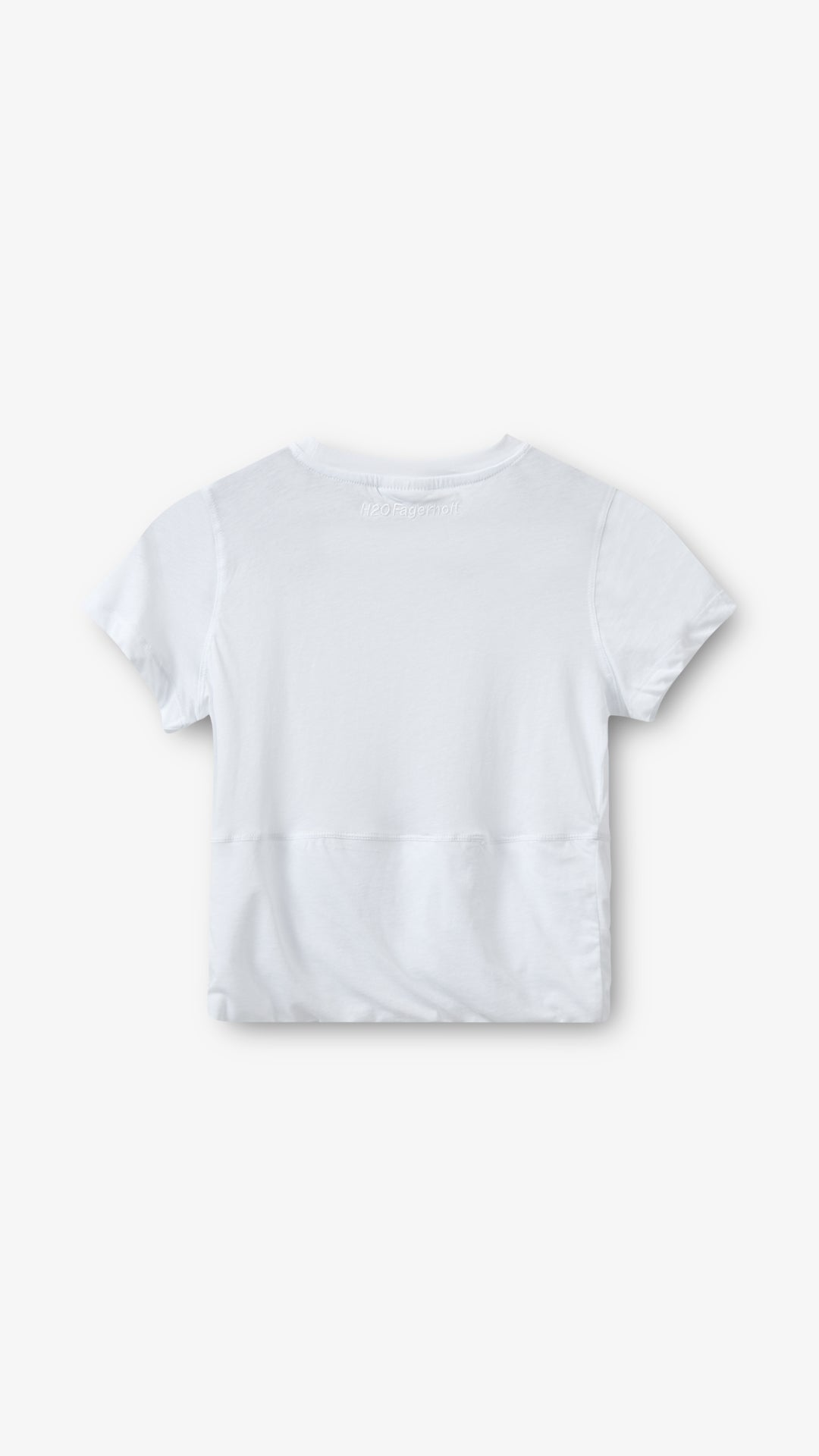 Sophia Cropped Tee - White